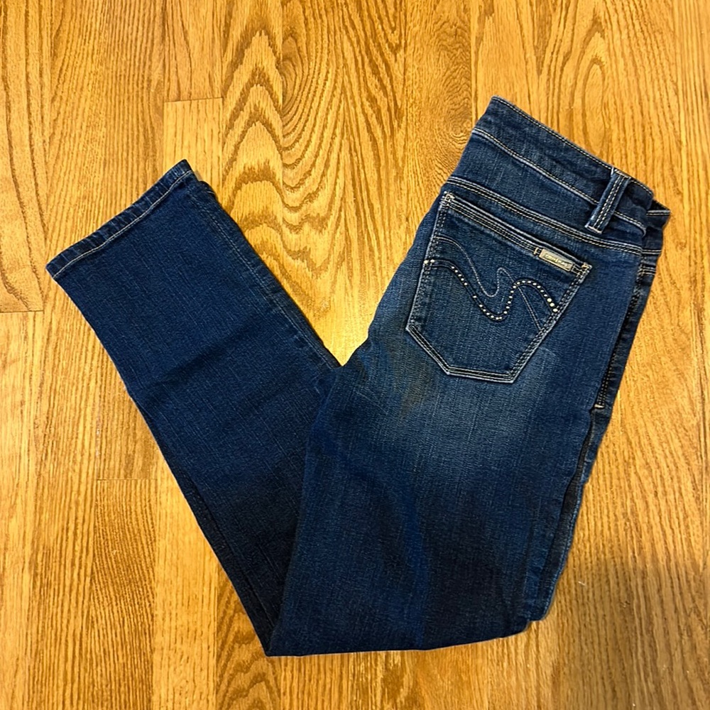 White House Black Market Crop Leg Jeans